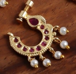 Nose Ring Nath Design 25 - NP25-NP171