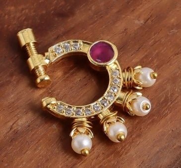 Nose Ring Nath Design 3 - NP3 - NP088