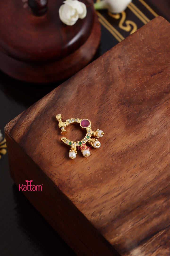 Nose Ring Nath Design 3 - NP3 - NP086