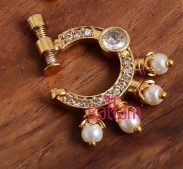 Nose Ring Nath Design 3 - NP3 - NP089