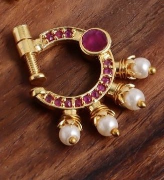 Nose Ring Nath Design 3 - NP3 - NP087