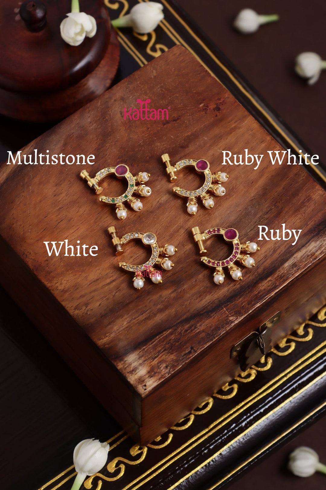 Nose Ring Nath Design 3 - NP3 - NP086