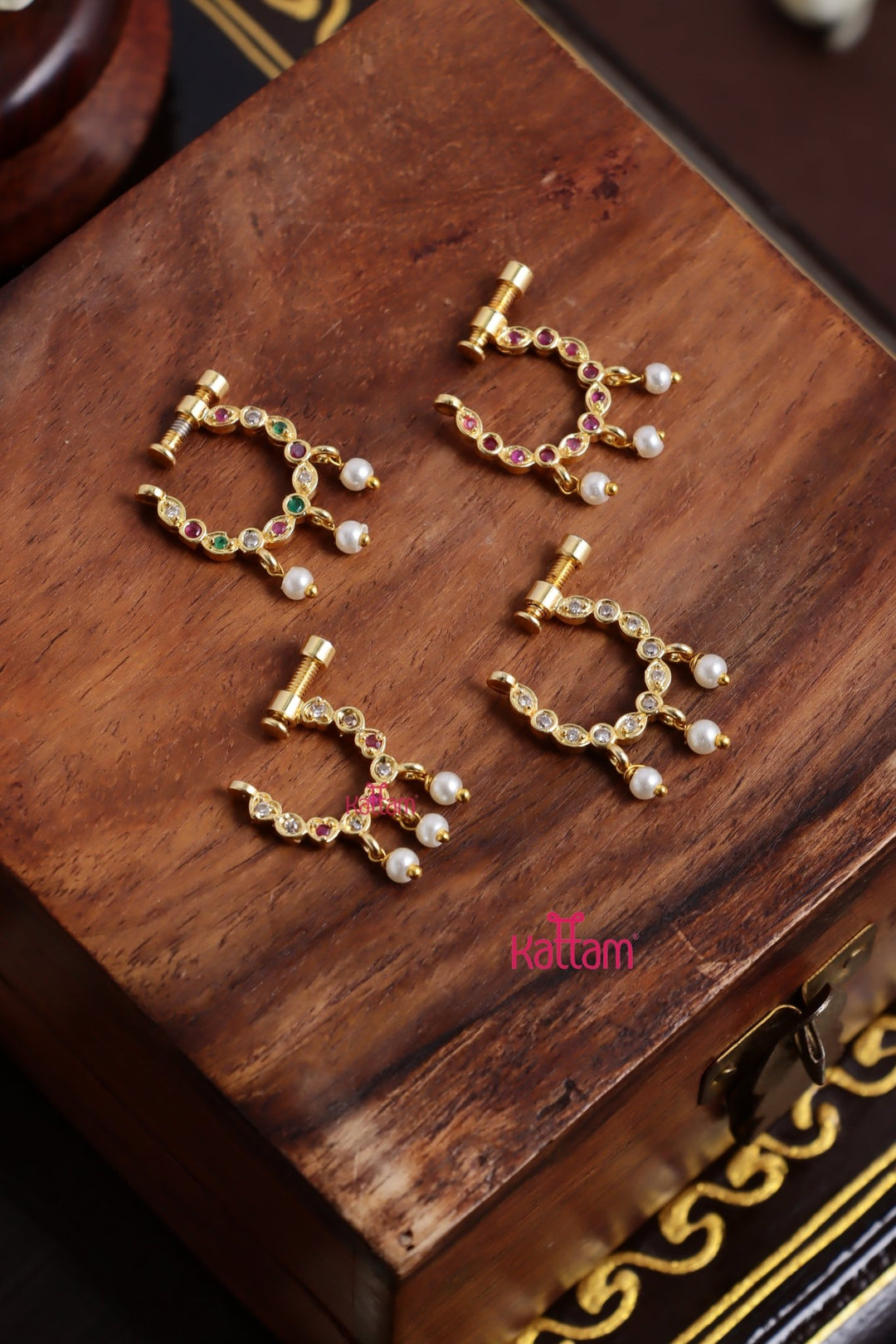 Nose Ring Nath Design 4 - NP4 - NP090