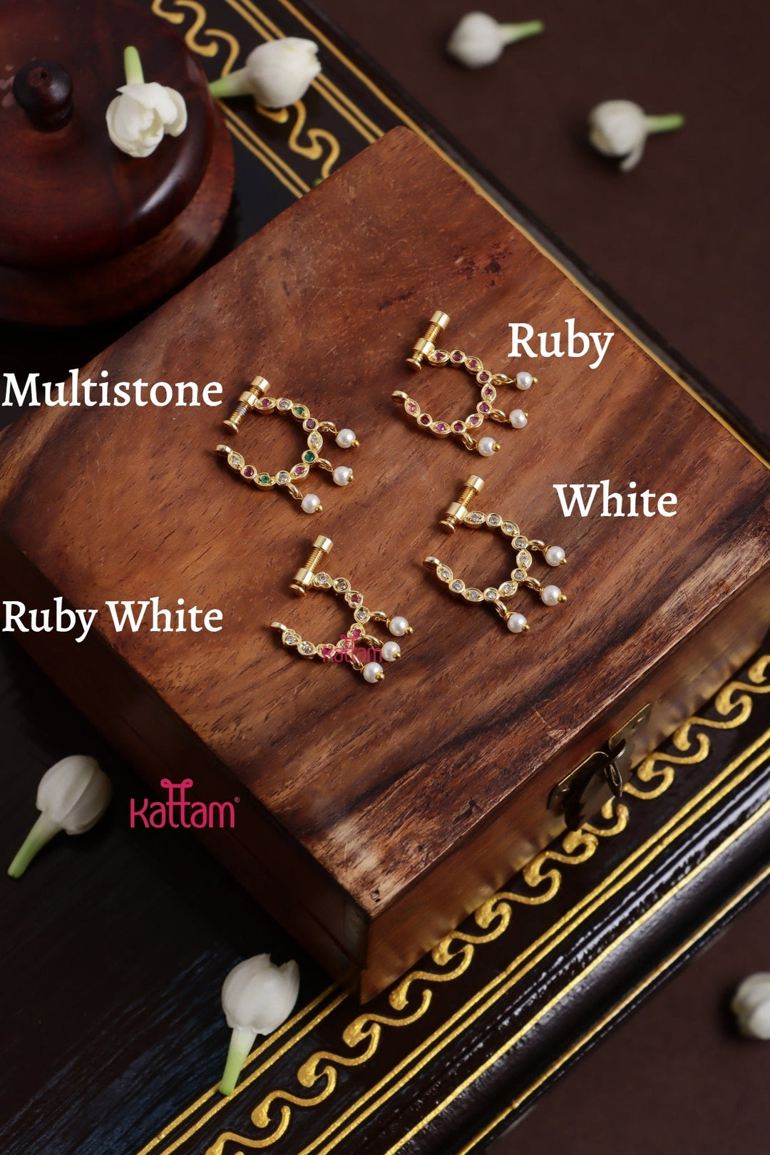 Nose Ring Nath Design 4 - NP4 - NP090
