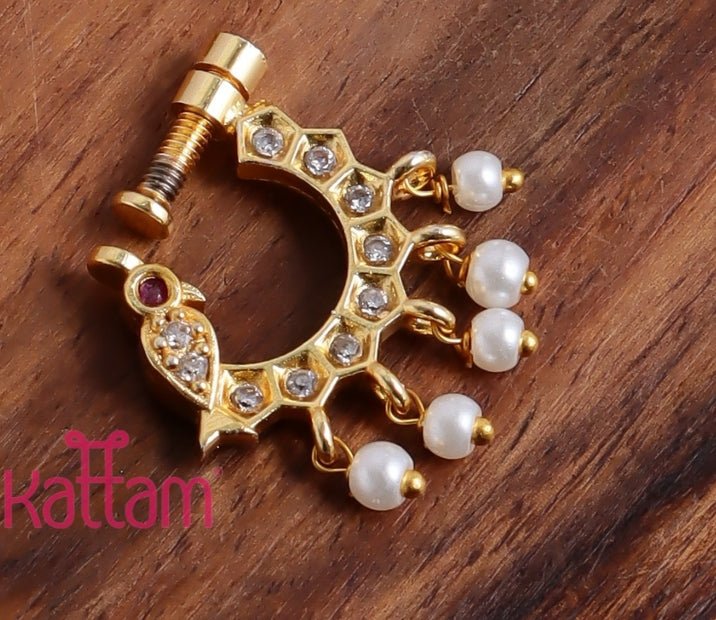 Nose Ring Nath Design 5 - NP5 - NP096