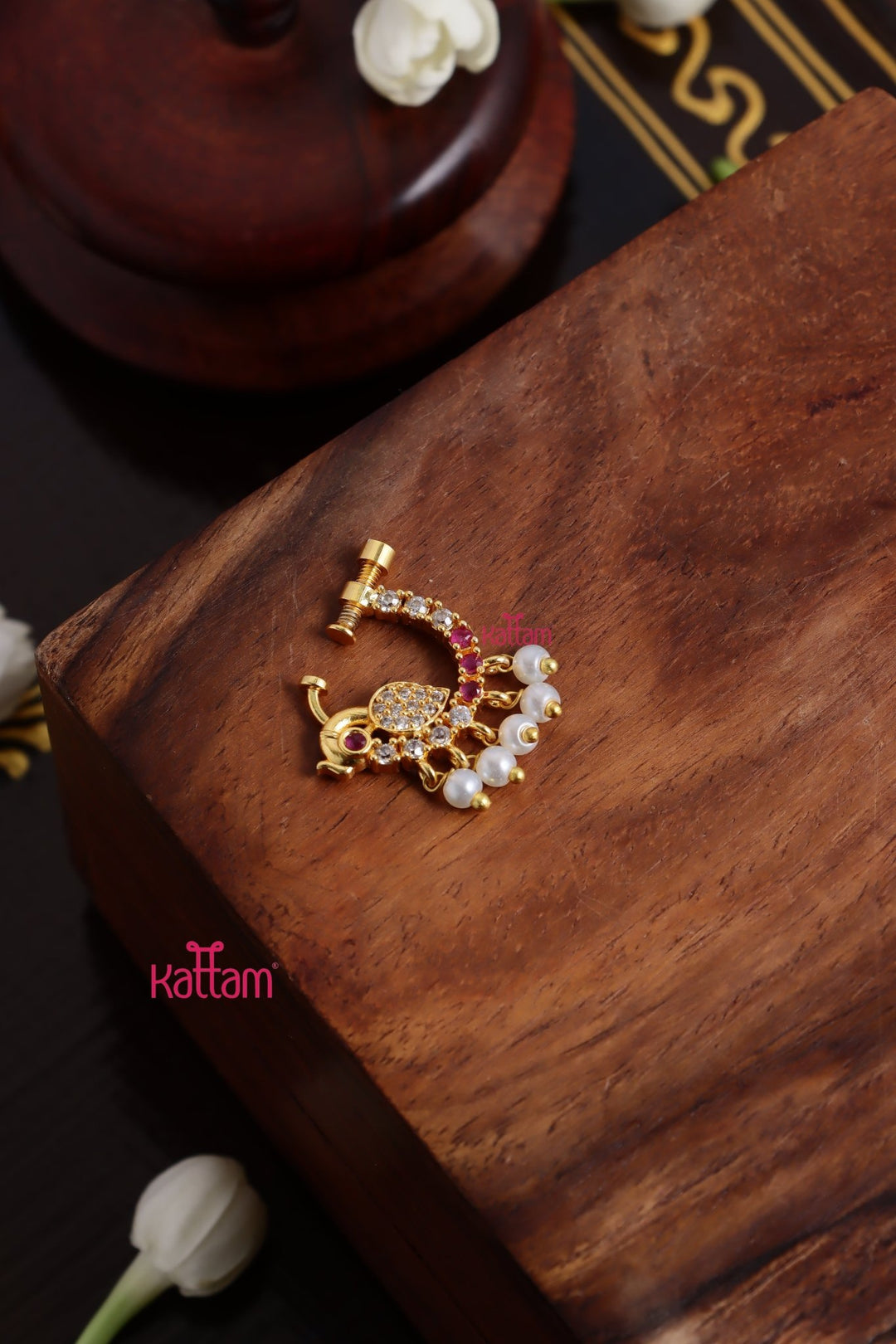 Nose Ring Nath Design 6 - NP6 - NP098