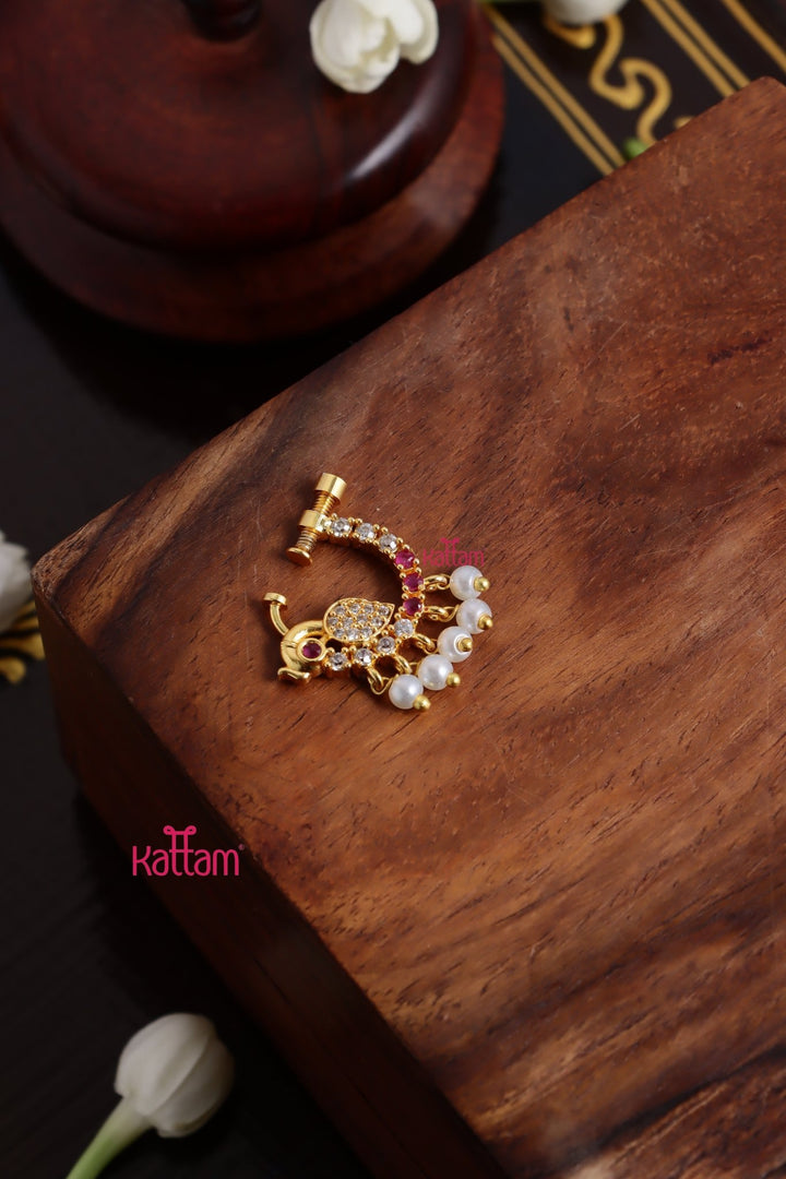 Nose Ring Nath Design 6 - NP6 - NP098