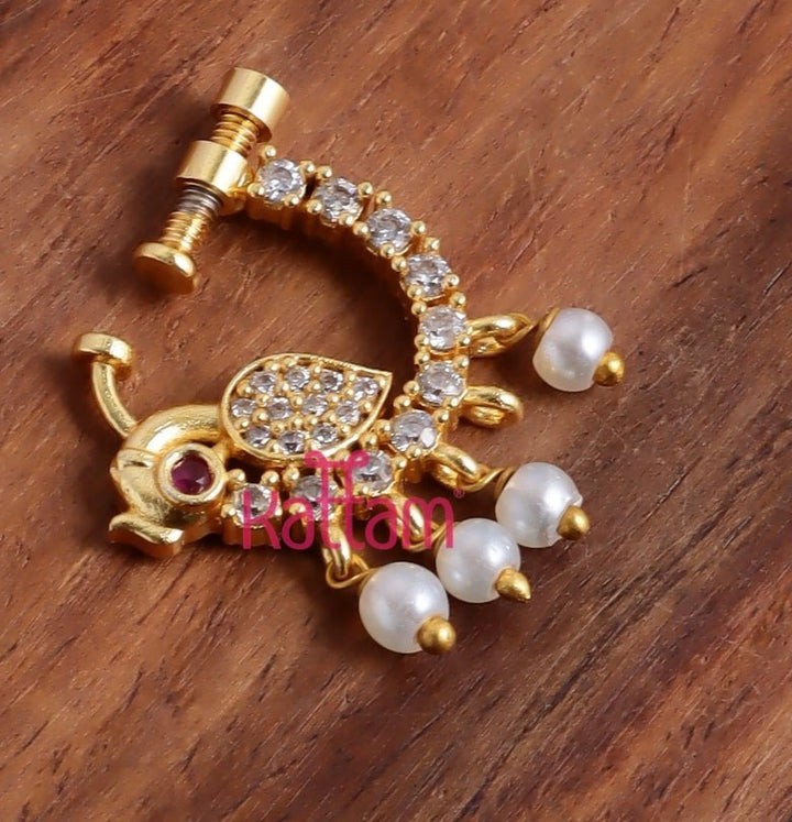 Nose Ring Nath Design 6 - NP6 - NP099
