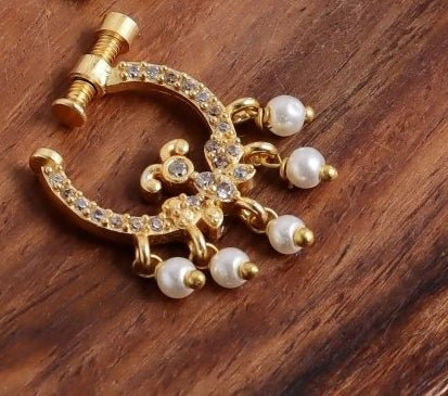 Nose Ring Nath Design 8 - NP8 - NP103