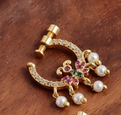 Nose Ring Nath Design 8 - NP8 - NP105