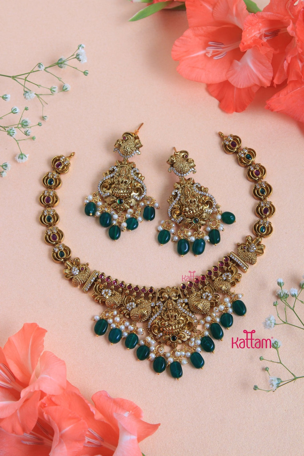 Paavai - Lakshmi Necklace - N3071