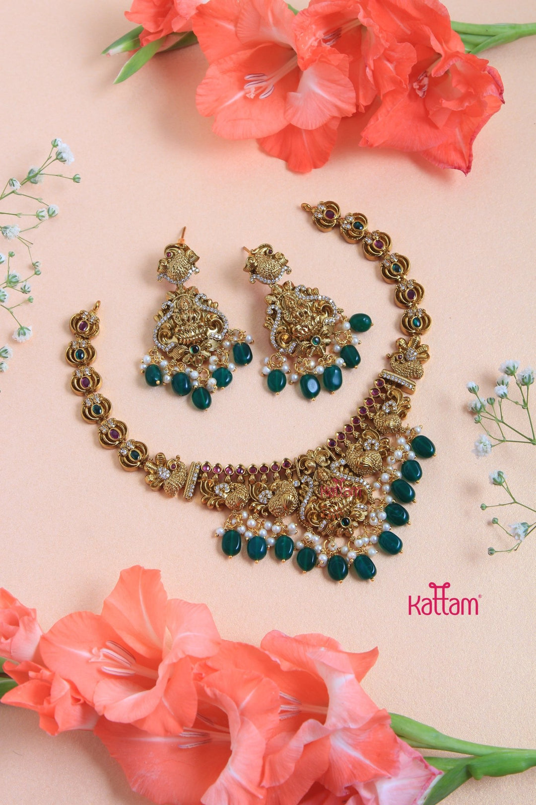 Paavai - Lakshmi Necklace - N3071