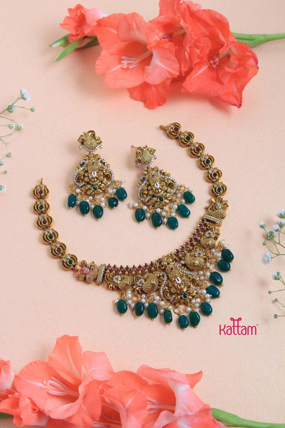 Paavai - Perumal Necklace - N3072