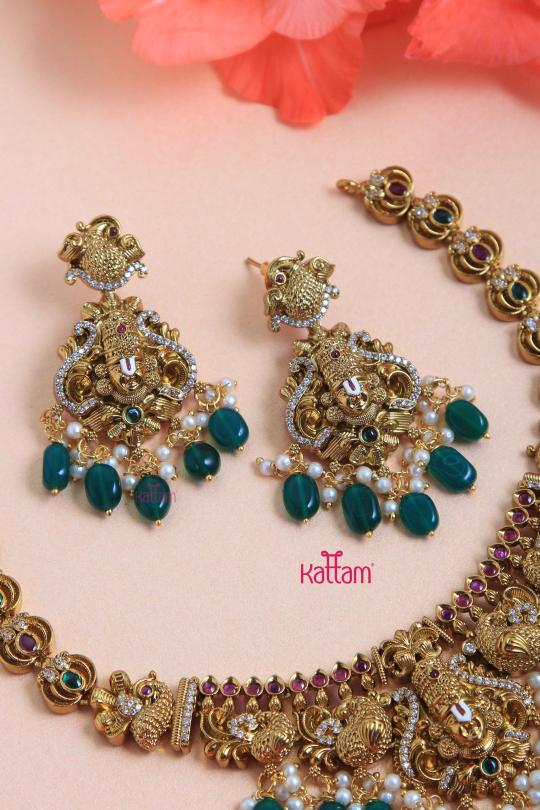 Paavai - Perumal Necklace - N3072
