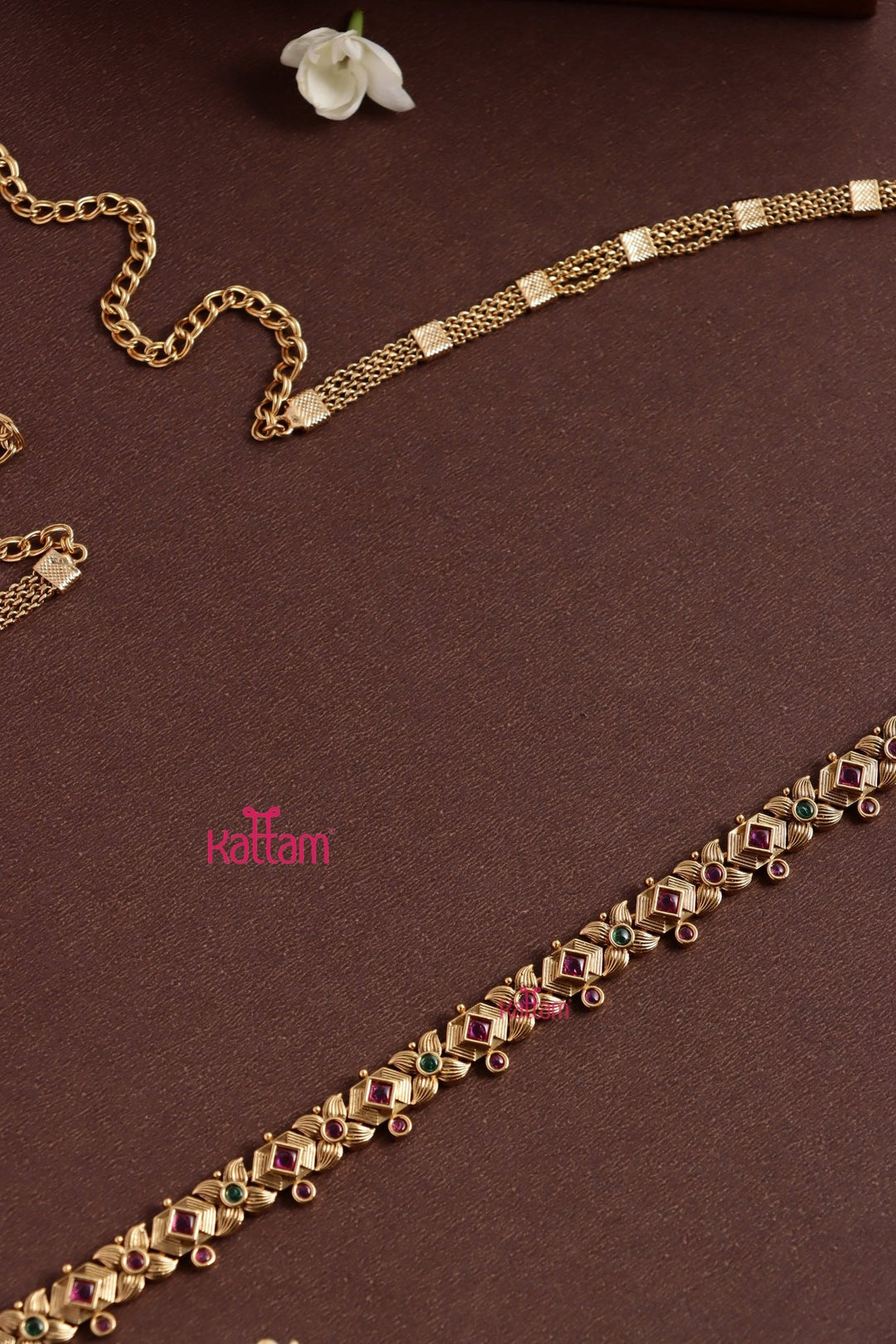 Patterned Stone Hipchain - HB214