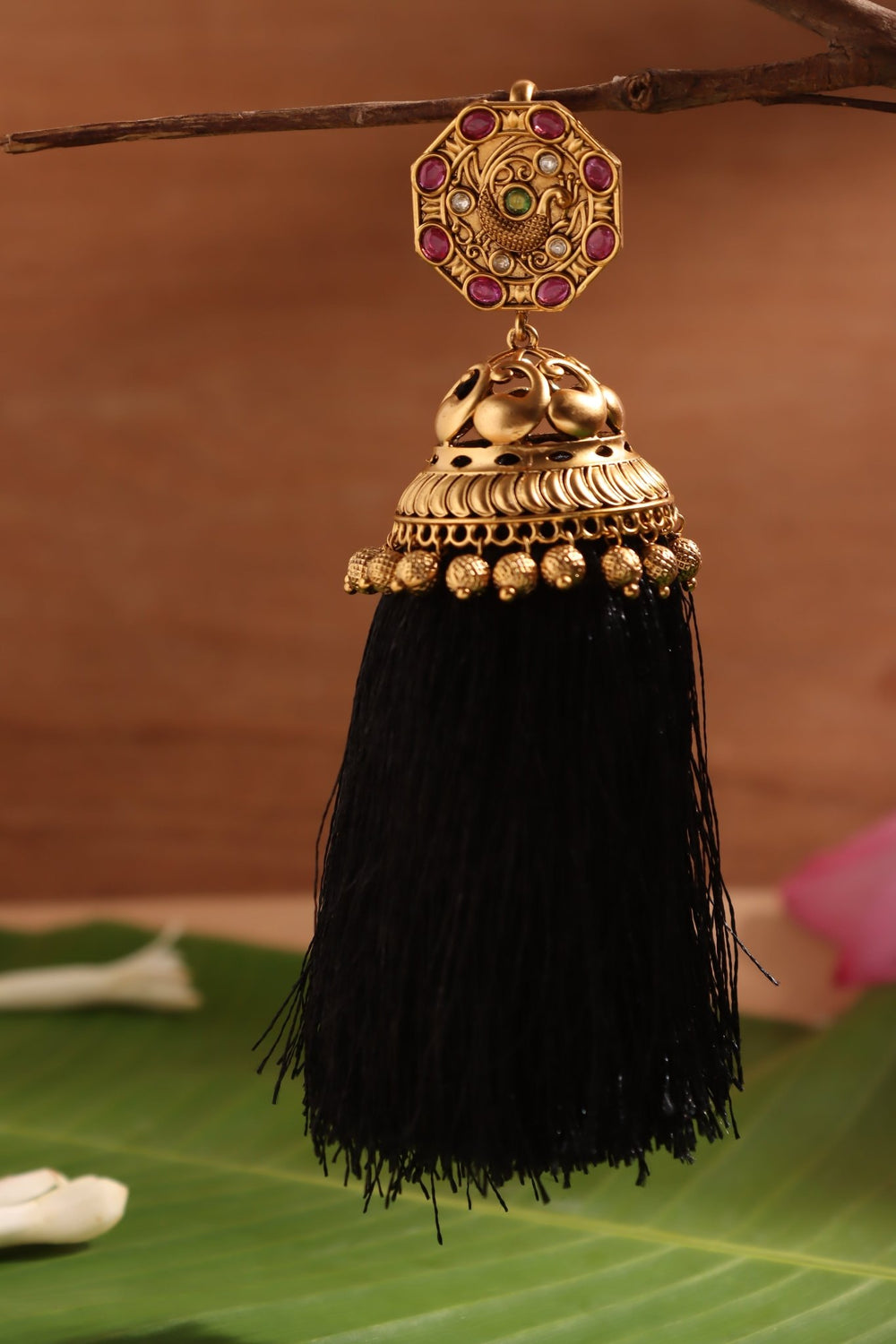 Peacock Jadai Kunjalam - JB214