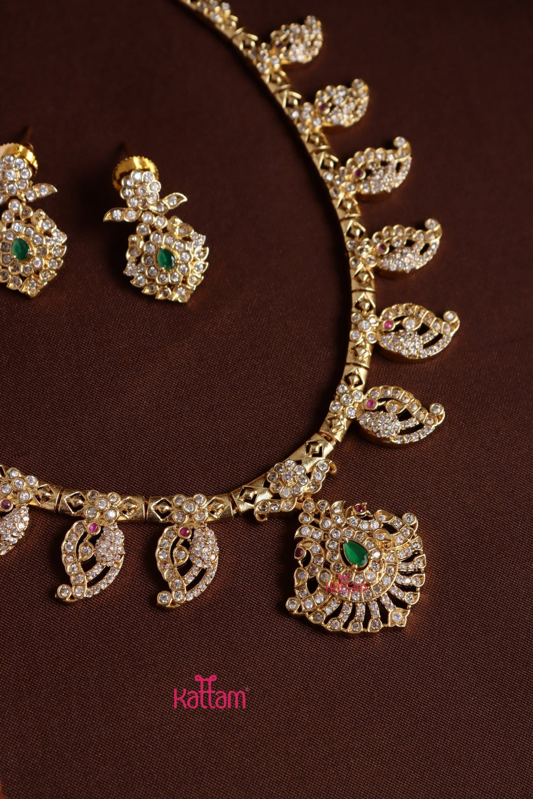 Peacock Manga Hasli Choker - N4002