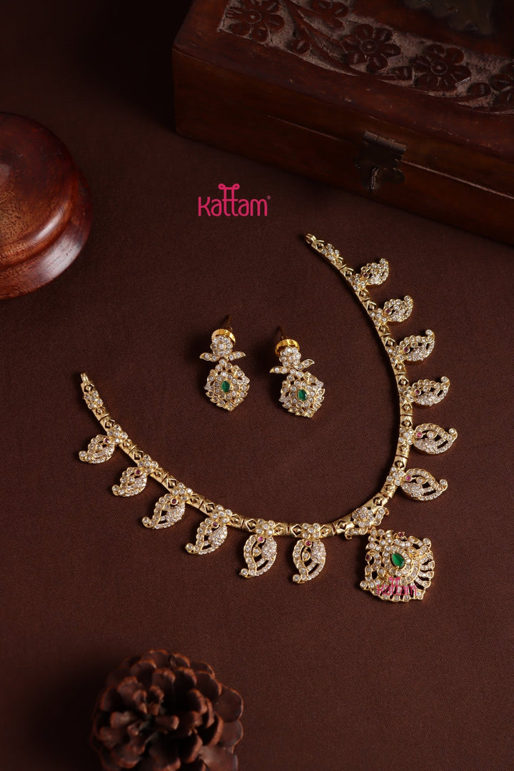 Peacock Manga Hasli Choker - N4002