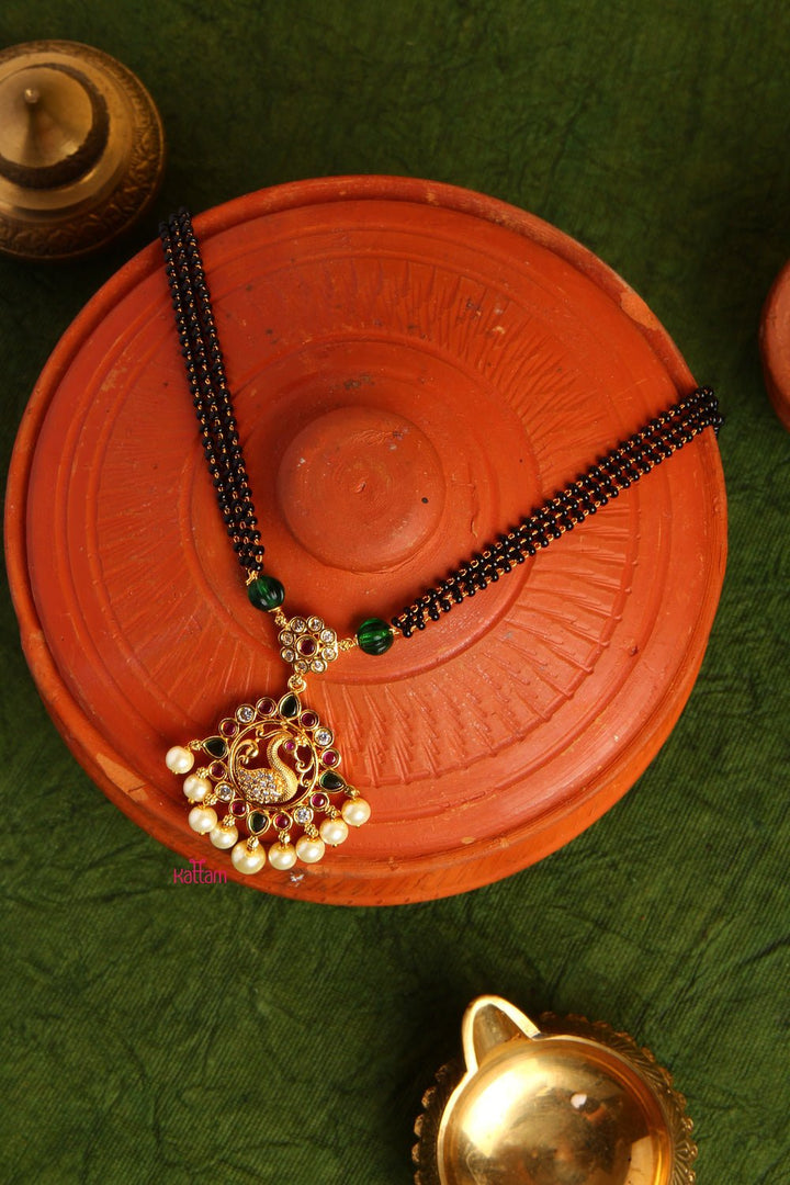 Peacock Mangalsutra (No Earring) - N839