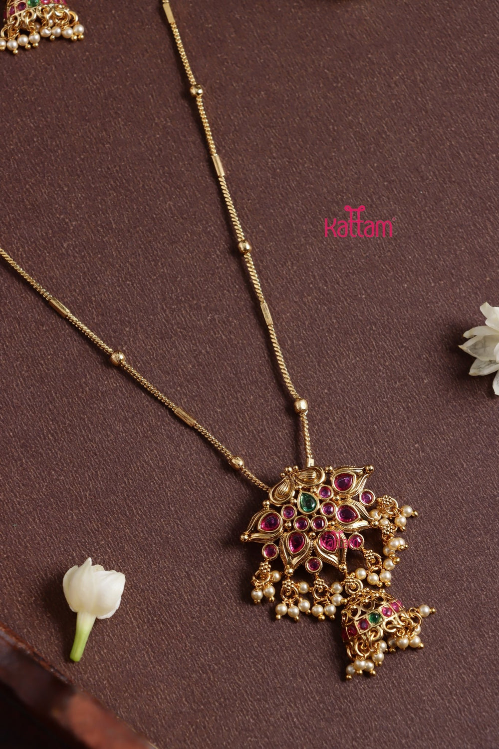 Peacock Motif Dollar Chain Set - N3812