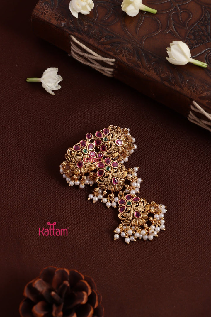 Peacock Pearl Trims Choti - Design 17 - JB149