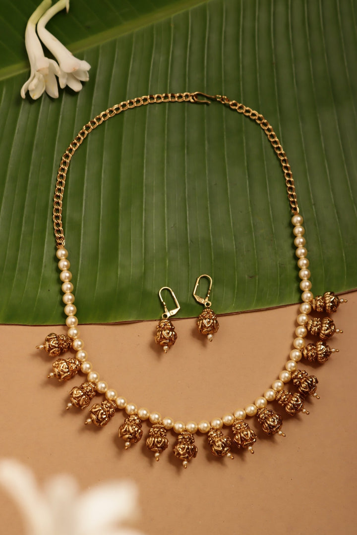 Pearl Ball Chain - N4078