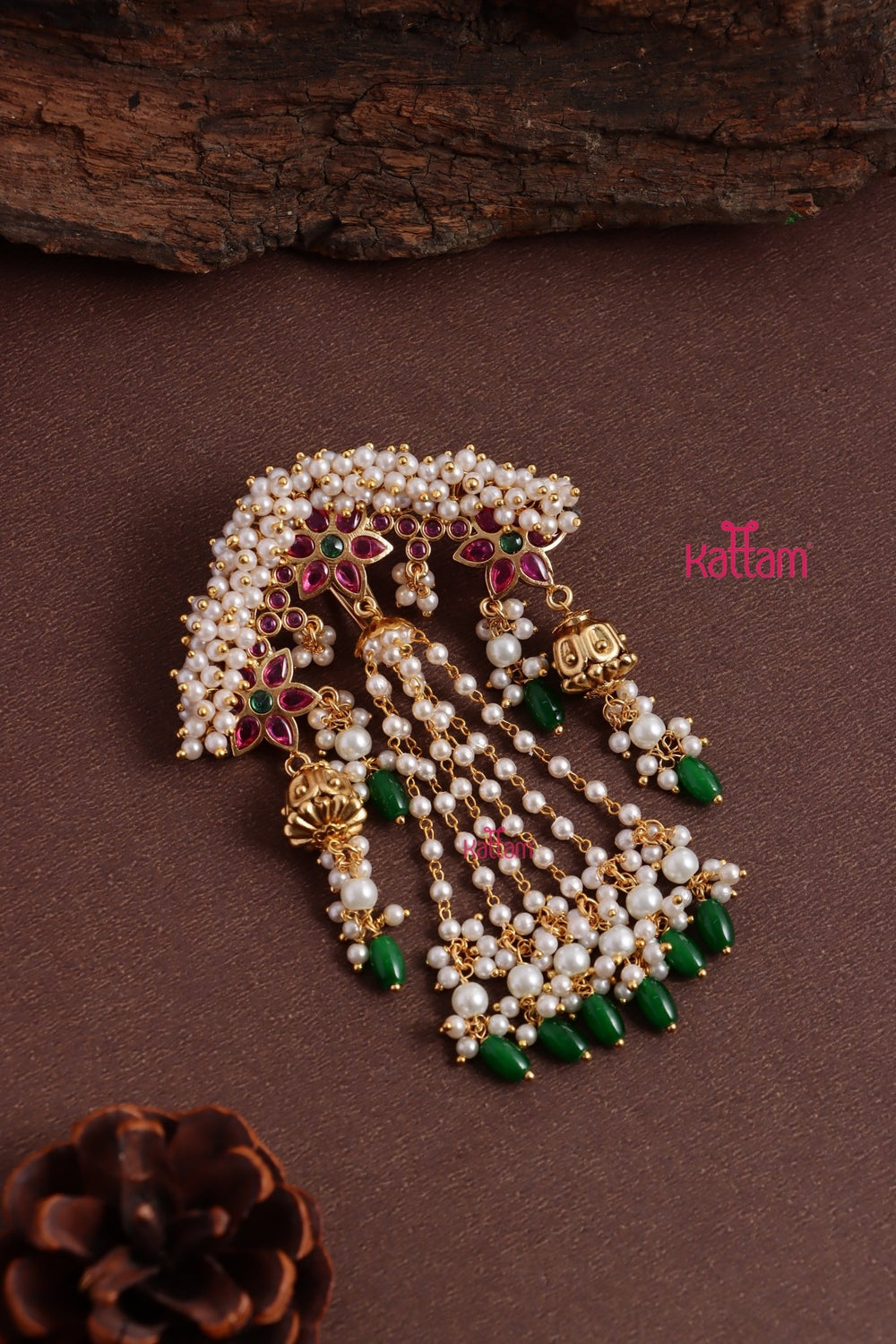 Pearl Layered Drop Choti - Design 27 - JB162