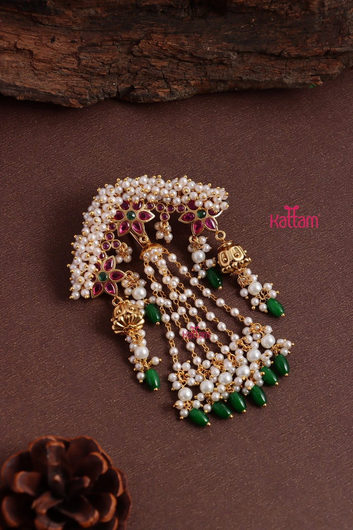 Pearl Layered Drop Choti - Design 27 - JB162