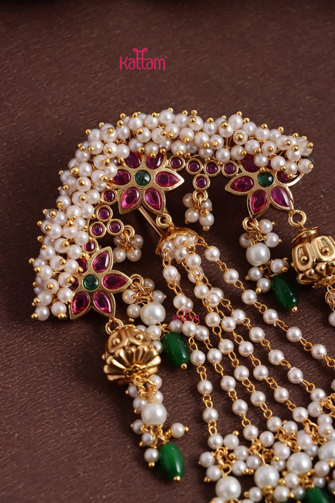 Pearl Layered Drop Choti - Design 27 - JB162