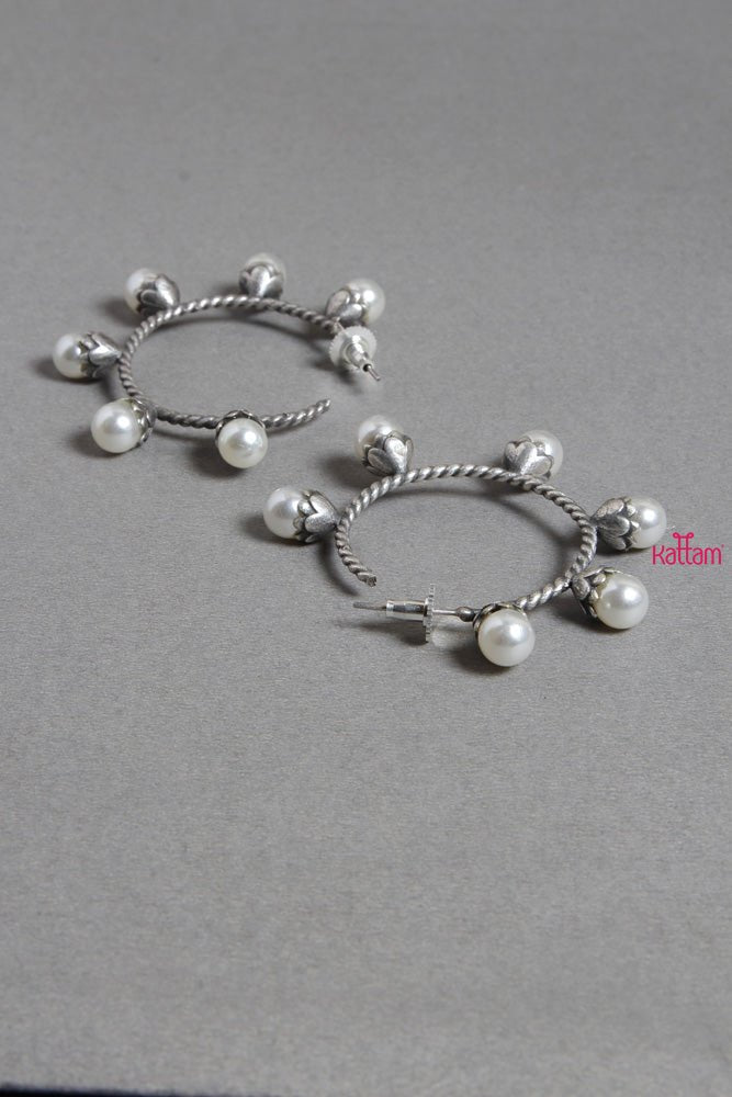 Pearl Ring Earrings - E363