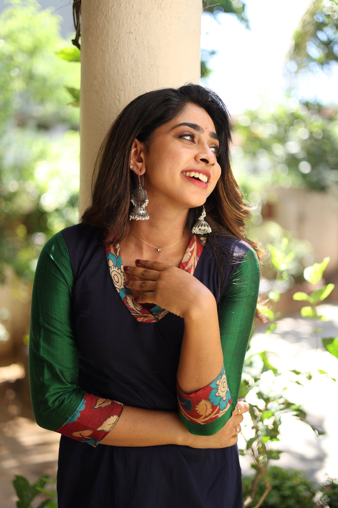 Pearl Silver Hook Earring - E225