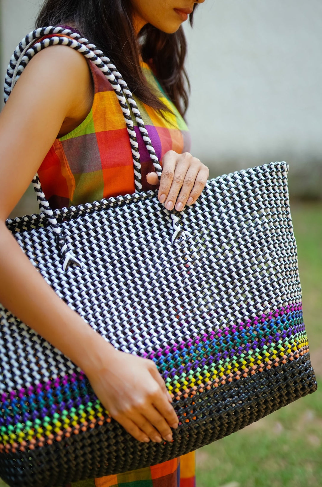 Plastic Handmade Wire Bag Design - Main Image