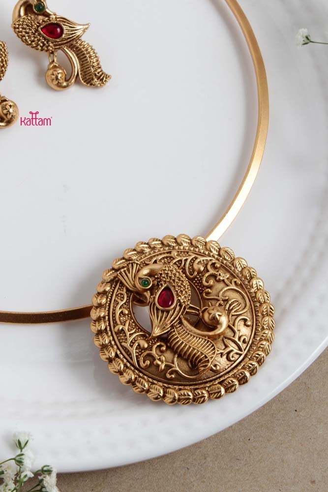 Prithvika - Mayil Hasli Choker - N2647
