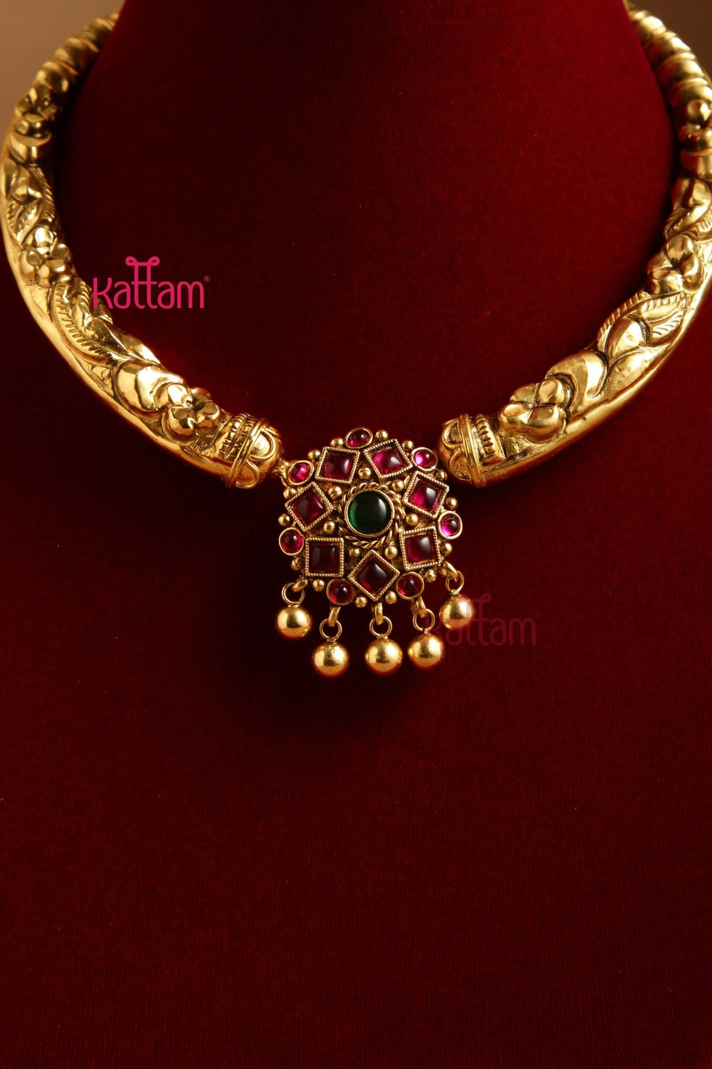 Raghavi Handcrafted Hasli Choker - Design 2 - N2891