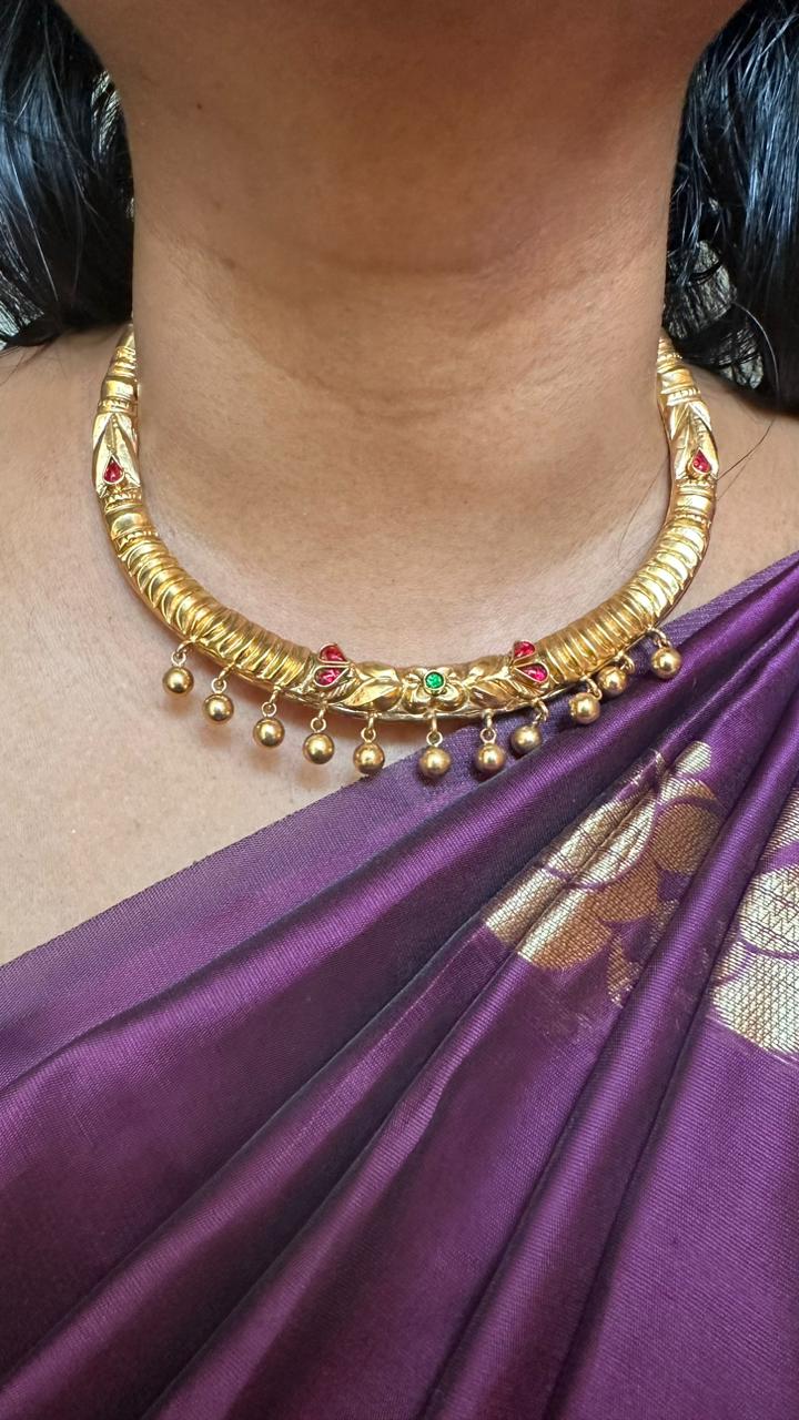 Rahini Handcrafted Hasli Choker - Design 1 - N2595