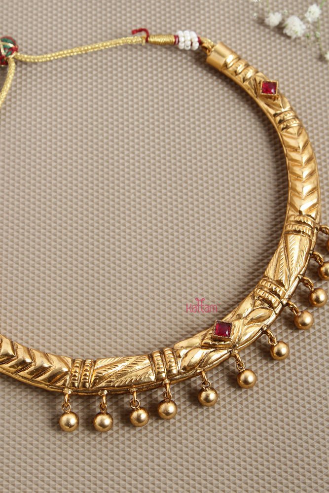 Rahini Handcrafted Hasli Choker - Design 5 - N2599