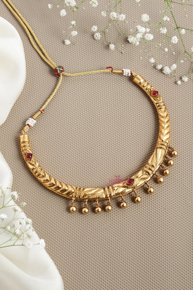 Rahini Handcrafted Hasli Choker - Design 5 - N2599