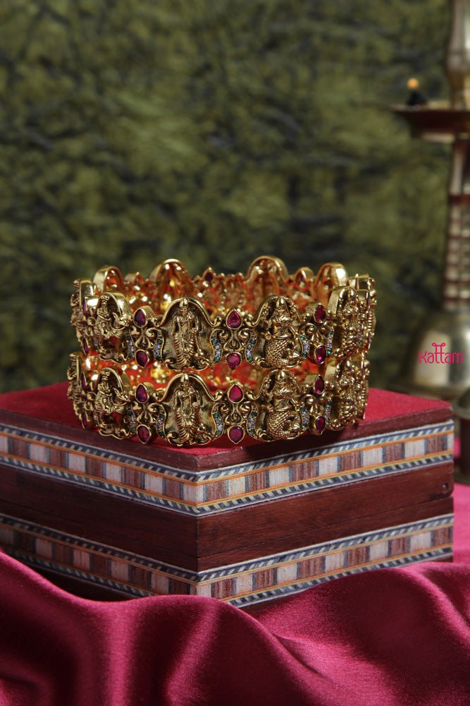 Ram Parivar Temple Bangle - B329-V4