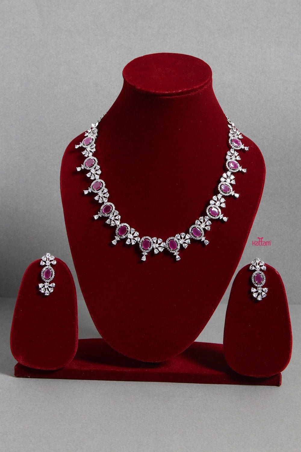 Ruby AD Bridal Choker - N1324