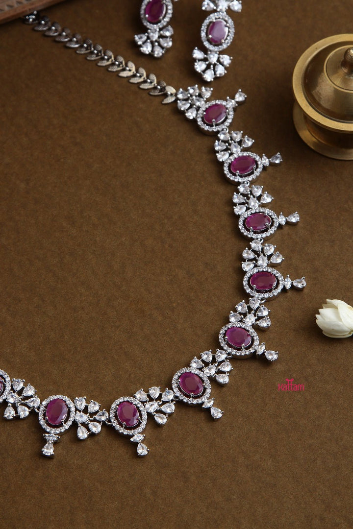 Ruby AD Bridal Choker - N1324