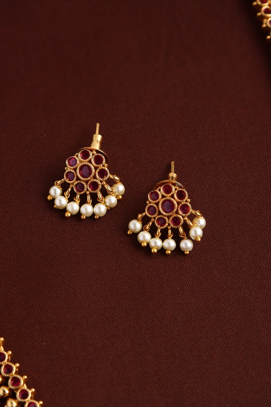 Ruby Dot Stone Haram - N4047