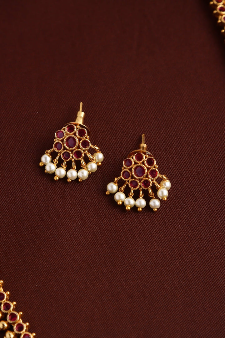 Ruby Dot Stone Haram - N4047