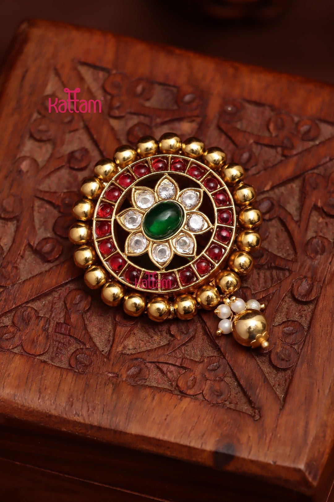 Ruby Flower Jadai Billai - JB115
