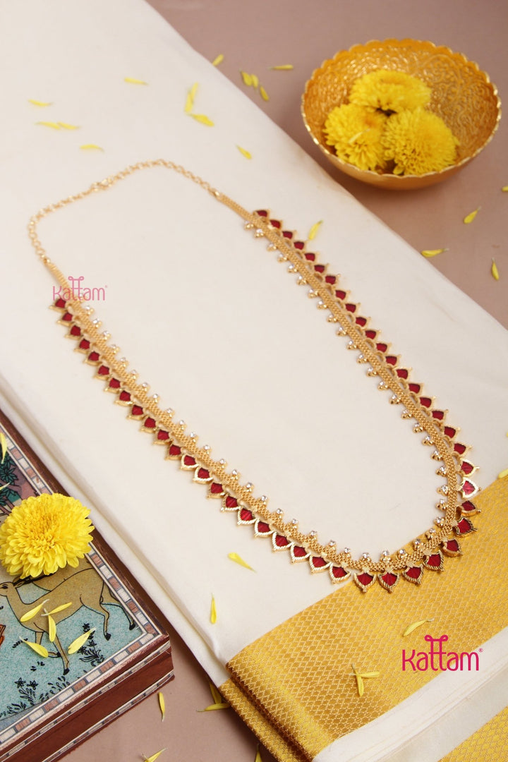 Ruby Palakka Haram ( No Earrings ) - N3190