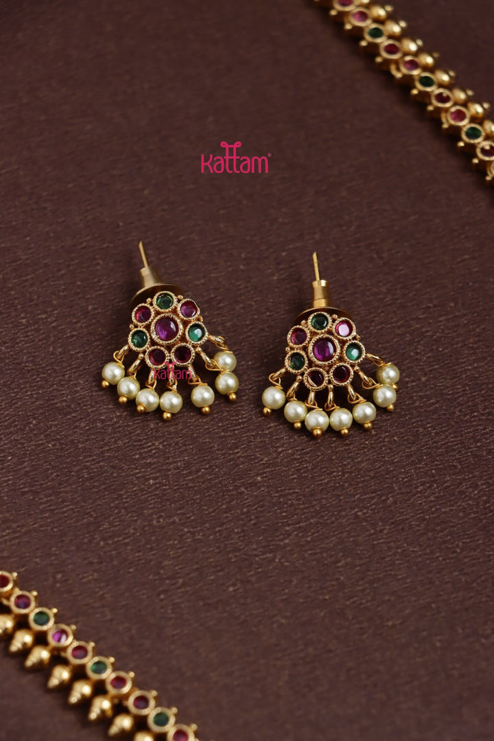 Rubygreen Dot Stone Haram - N3843