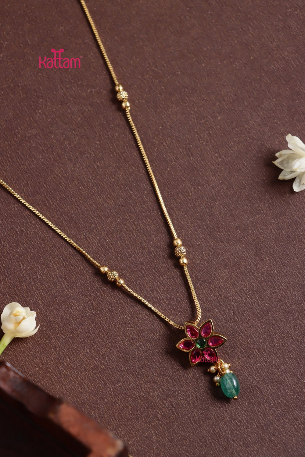 Rubygreen Kemp Flower Chain Set - N3806
