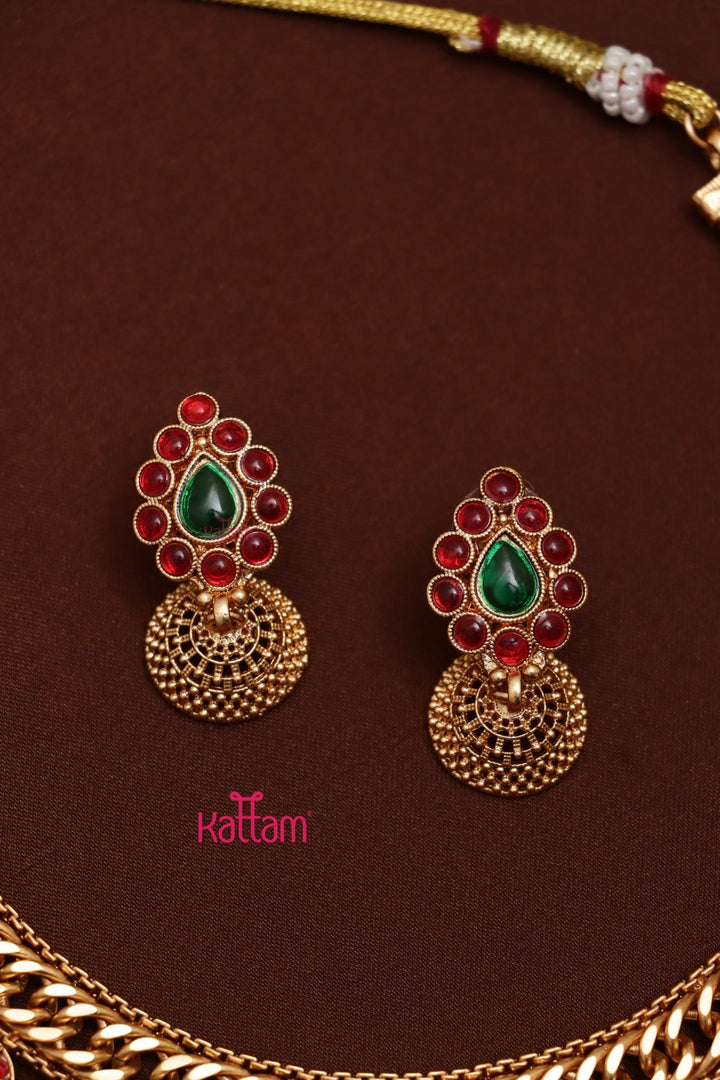 Rubygreen Manga Stone Choker - N3583
