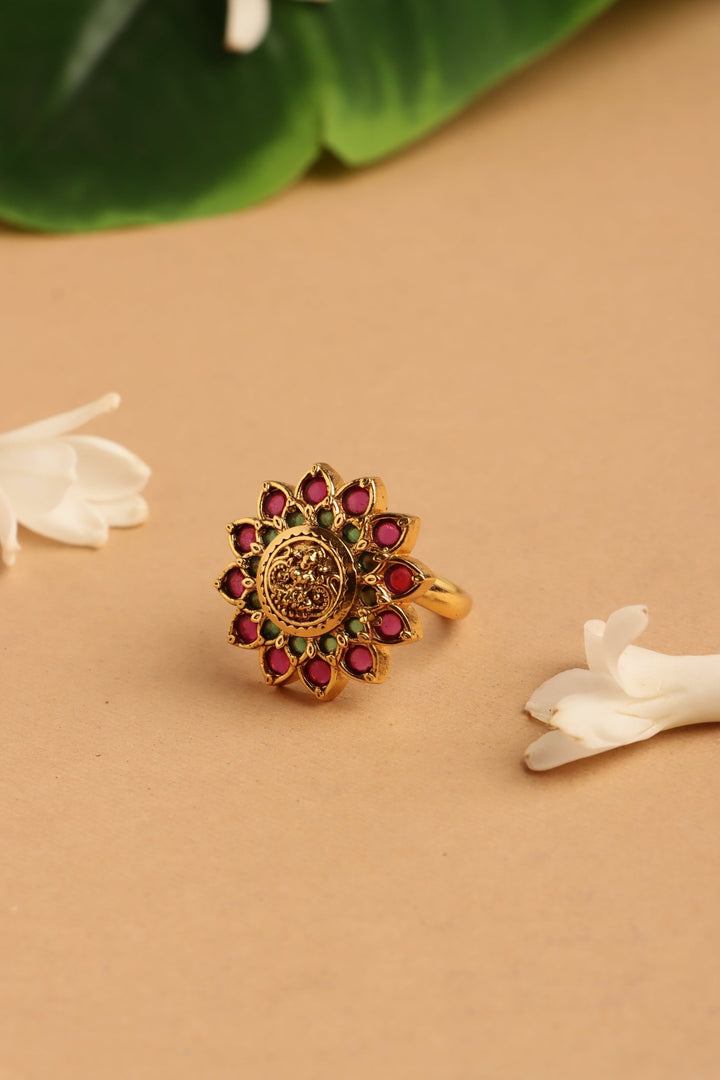 Rukmini Goddess Ring - R74