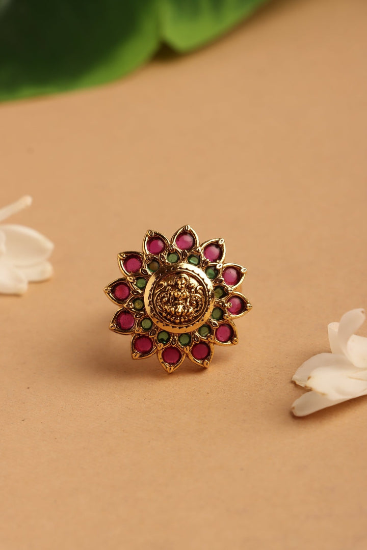 Rukmini Goddess Ring - R74