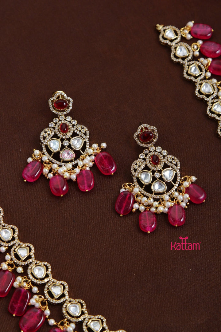 Ryna - AD Stone Paisley Ranipink Haram - N5113